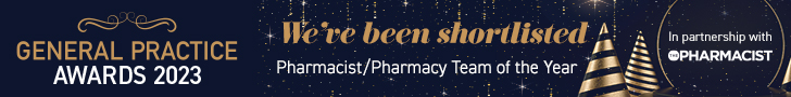 We've been shortlisted for the Pharmacist / Pharmacy Team of The Year at the General Practice Awards 2023