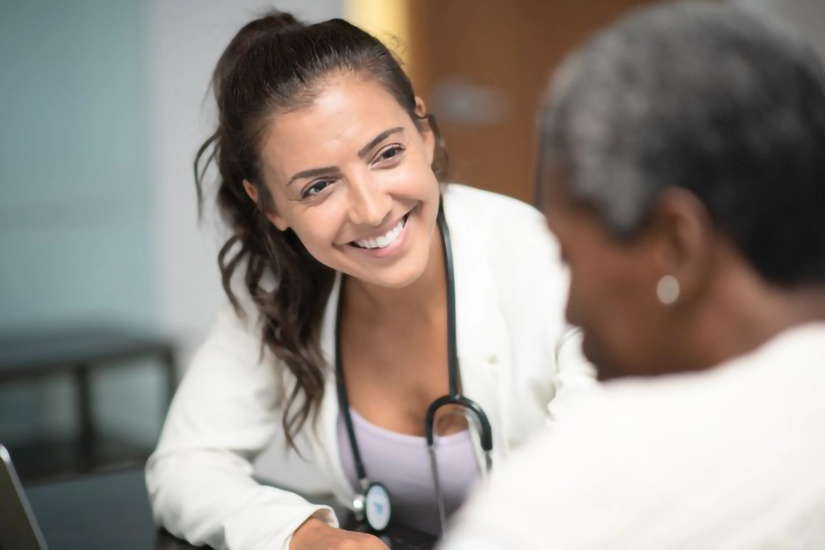 Doctor talking to a Female Patient