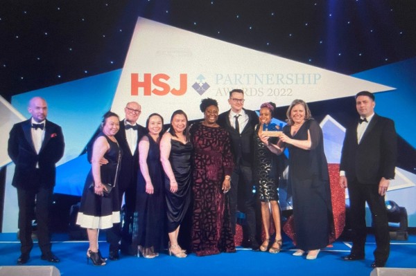 Success at HSJ Partnership Awards for Digital Care Homes Project