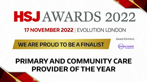 Images depicts HSJ Awards 2022 Certificate